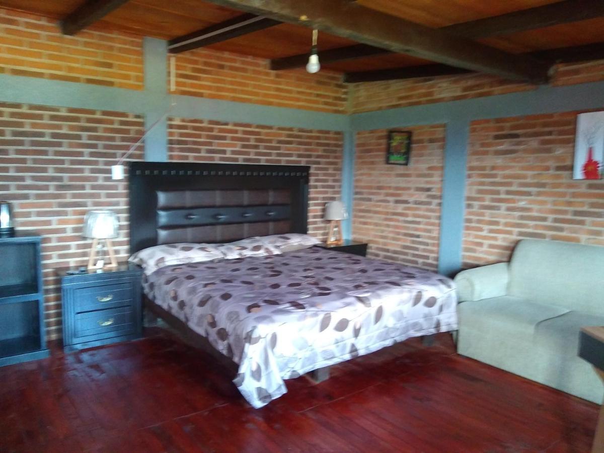 Cabanas Adan Y Eva Centricas Con Vista Campirano Zacatlán Exteriör bild