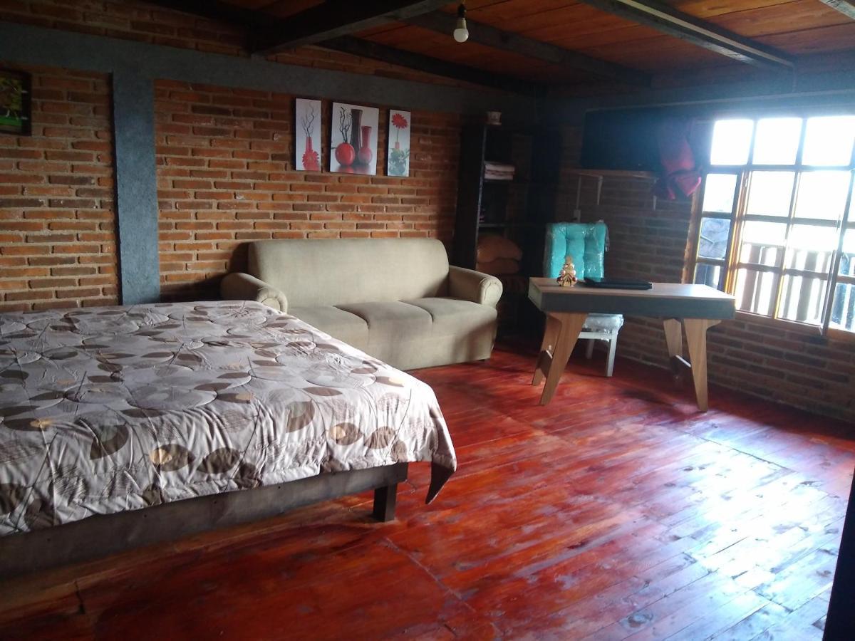 Cabanas Adan Y Eva Centricas Con Vista Campirano Zacatlán Exteriör bild