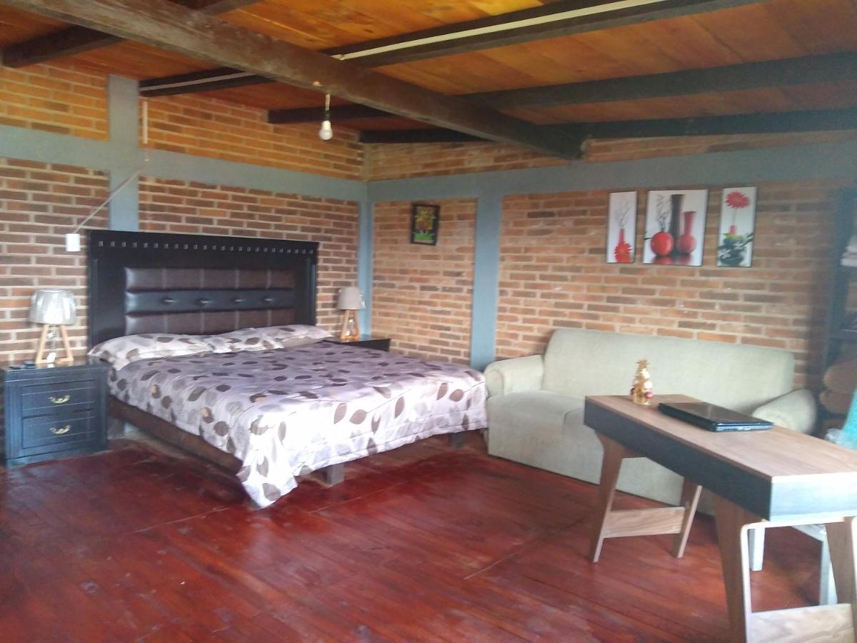 Cabanas Adan Y Eva Centricas Con Vista Campirano Zacatlán Exteriör bild